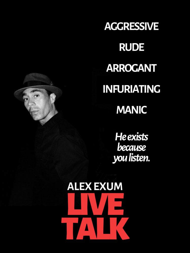 Poster (US) – Alex Exum Talk Radio AD