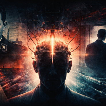 illustration representing MKUltra and Nazi human experimentation history